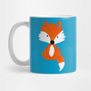 Fox - oil painting pattern Mug